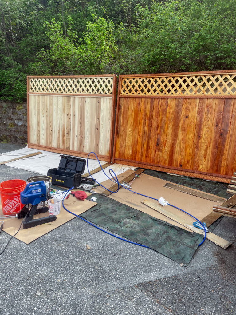 Privacy Fence and Custom Gate Project – fencing in University Place