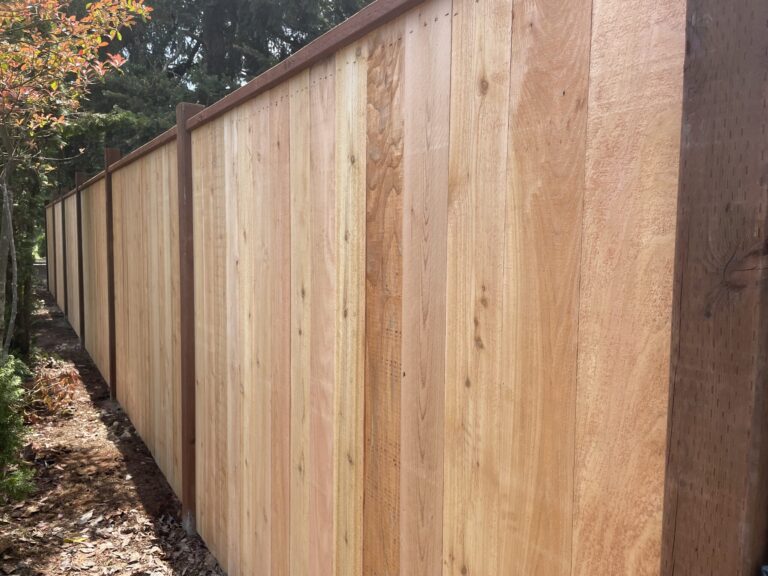 Backyard Fence Replacement Project – fencing in Gig Harbor