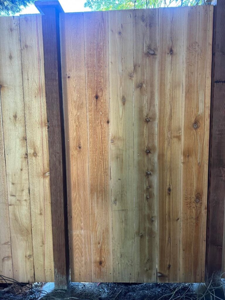 Backyard Cedar Fence Replacement in South Sound - project photo 5