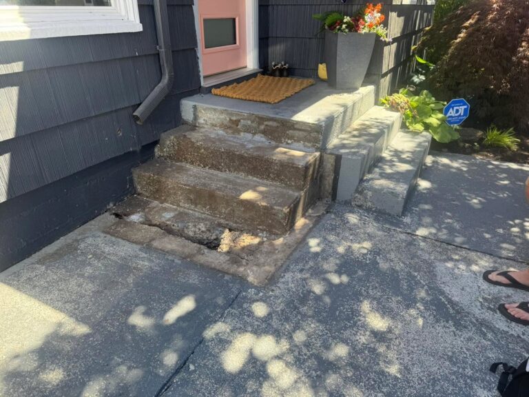Front Entry, Walkway, and Driveway Concrete Upgrade – concrete driveways in South Sound