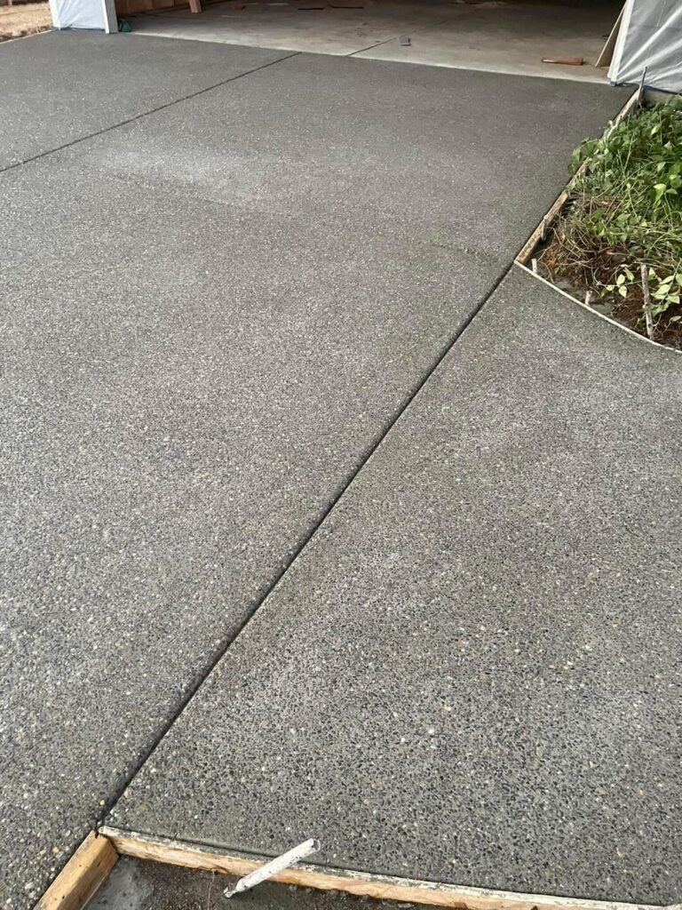 Exposed Aggregate Concrete Flatwork in South Sound - project photo 1