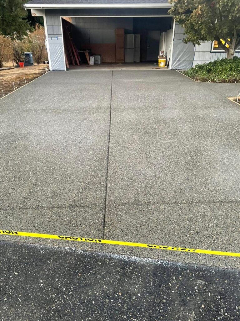Exposed Aggregate Concrete Flatwork in South Sound - project photo 3