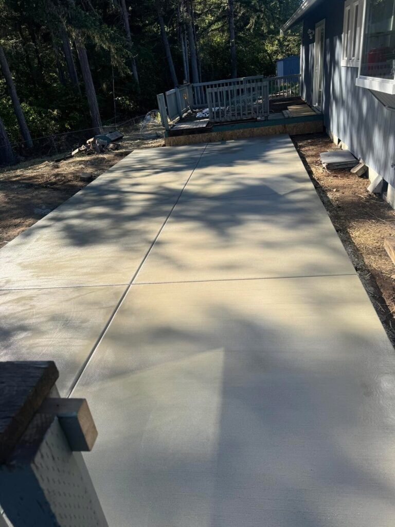 New Concrete Driveway Installation – concrete driveways in South Sound